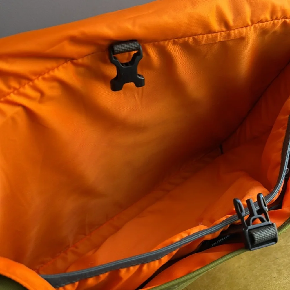 RARE Retired Style! Patagonia Half Mass 15L Messenger Bag in Green